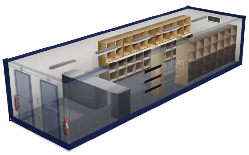 12' x 40' Blast Resistant Tool Crib 2