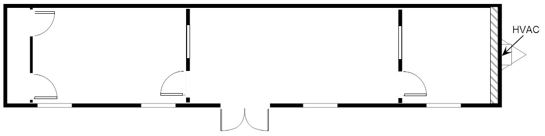 12' X 60' Office