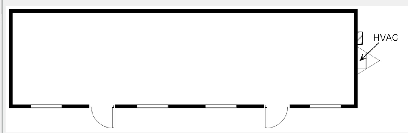 12' X 45' Office