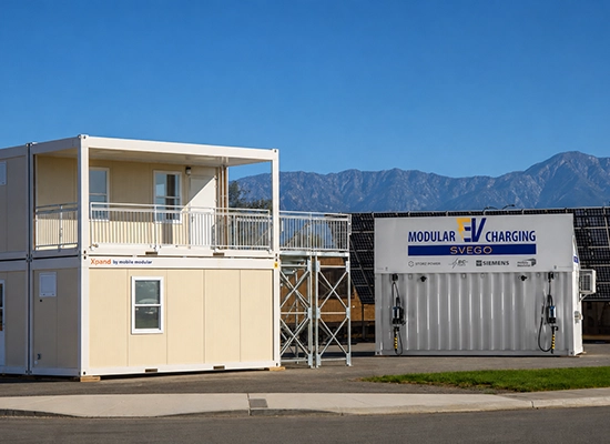 Xpand Modular Office and Clean Power for Early Construction Mobilization 1