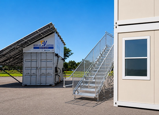 Xpand Modular Office and Clean Power for Early Construction Mobilization 4