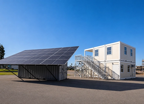 Xpand Modular Office and Clean Power for Early Construction Mobilization 6