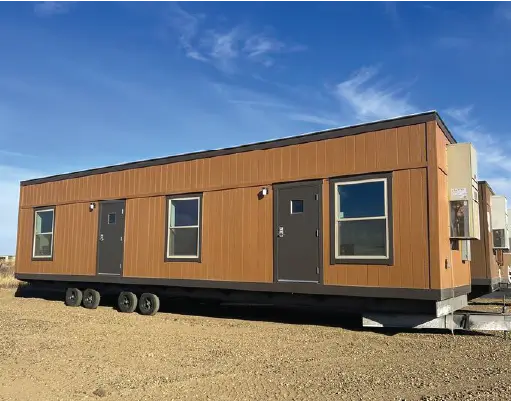 Single-Wide Mobile Office Building 3