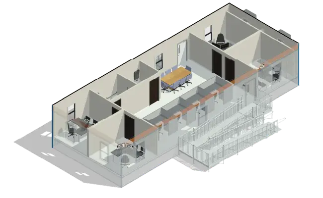 Modular Office Meeting Area
