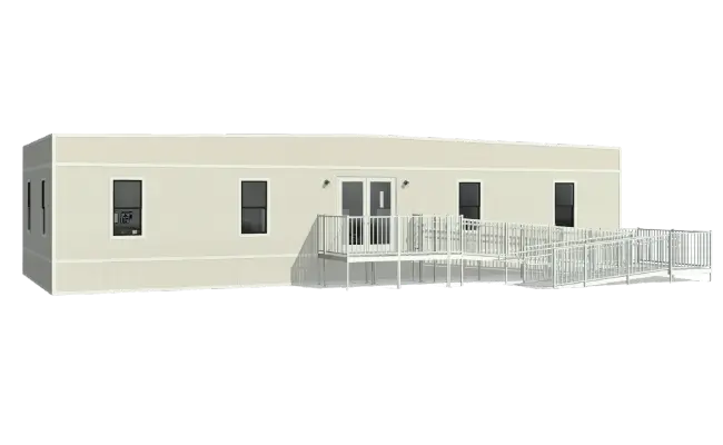 Modular Sales Office Exterior View