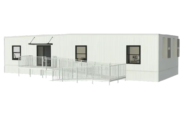 Modular Sales Office Setup