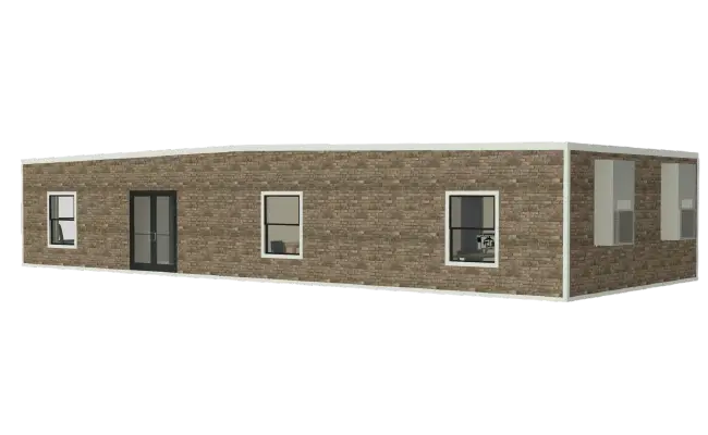 Modular Sales Office Workspace