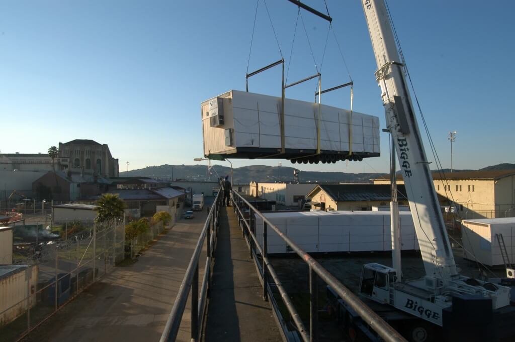 Craning Over Perimeter Walls