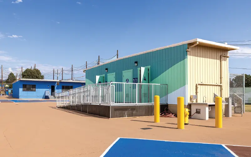 Multi-Stall Modular Restrooms for Schools 3