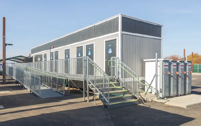 Single Unit Modular Restrooms for Schools 4