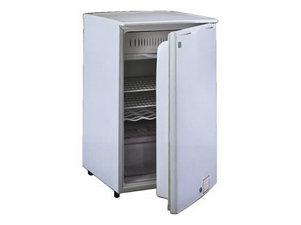 Stainless Compact Refrigerator- 4.4 Cubic Ft.