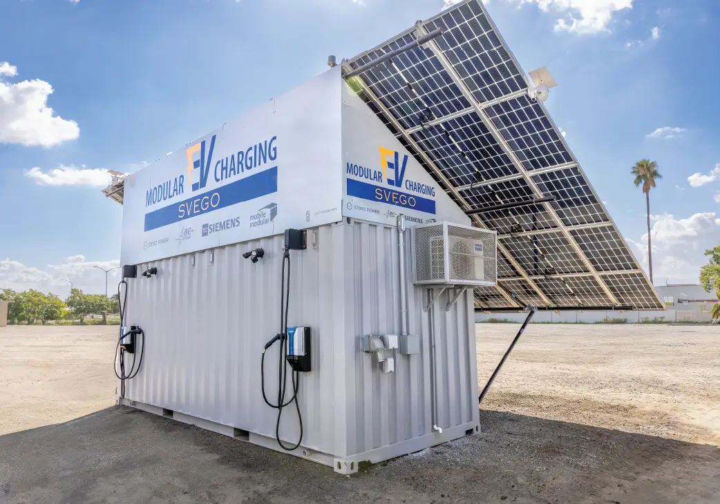 Modular Hybrid EV Charging Solutions