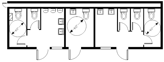 Restroom, 12x40 DSA 