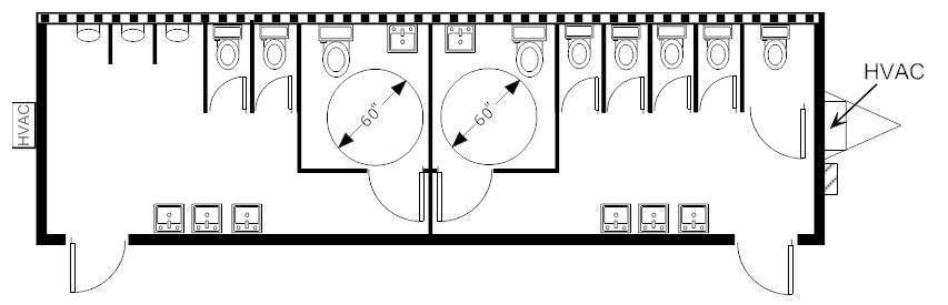 Restroom, 12x42 DBPR 