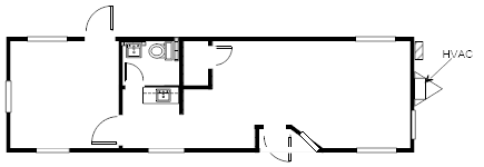 Office, 12x44 HCD 