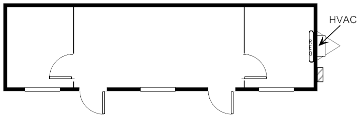 Office, 10x40 HCD 