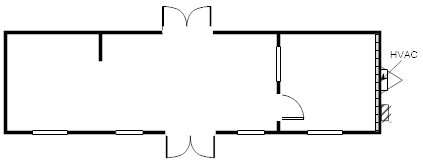 Sales Office, 12x42 HCD 