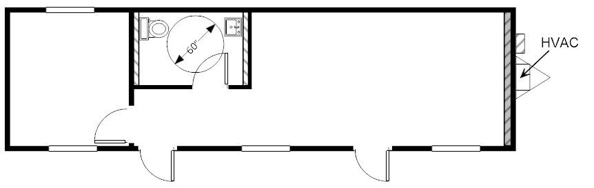 Office, 12x44 HCD 