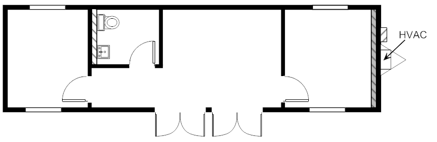 Office, 12x44 HCD 