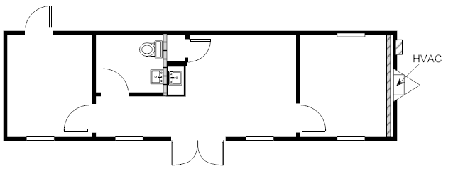 Sales Office, 12x44 TX 