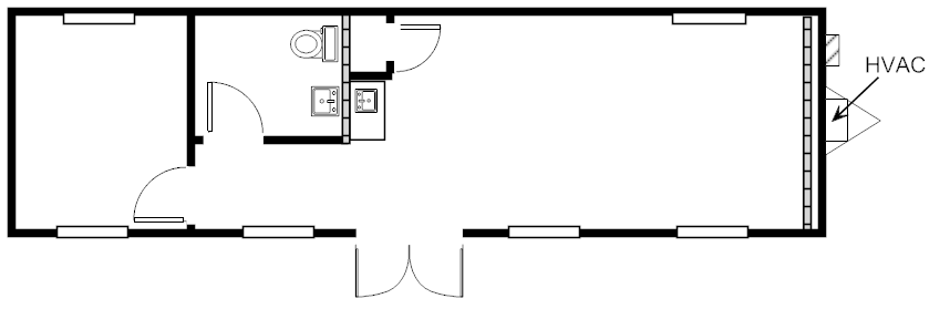 Sales Office, 12x44 TX 