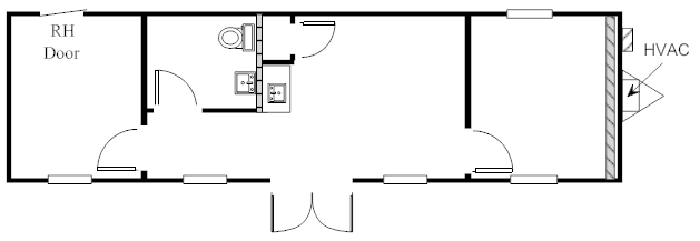 Sales Office, 12x44 TX 