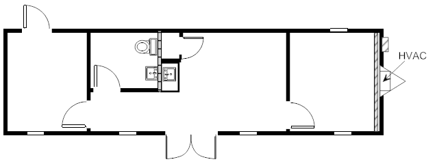 Sales Office, 12x44 TX 