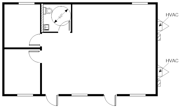 Office, 24x40 HCD 