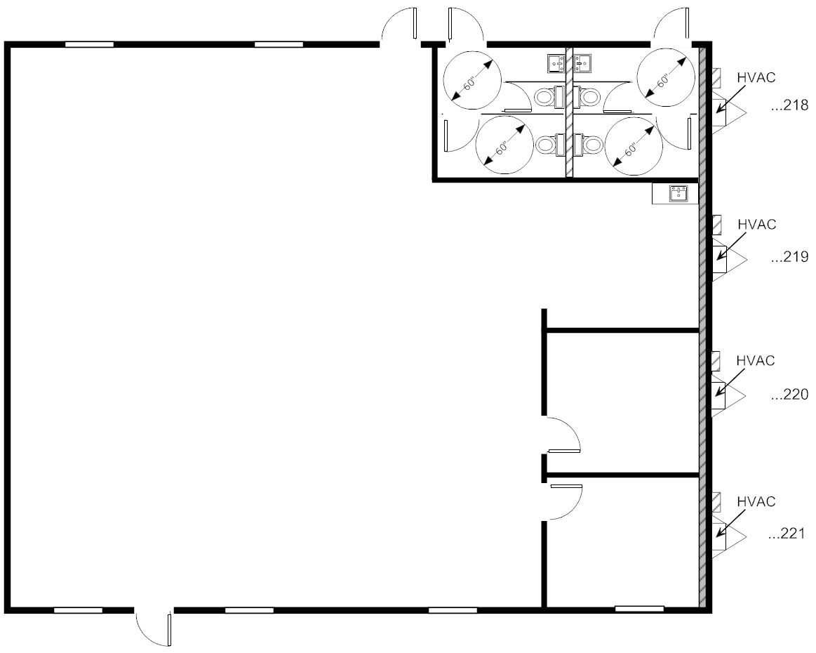 Office, 48x60 HCD 