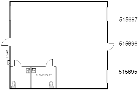 Classroom, 36x40 DSA 