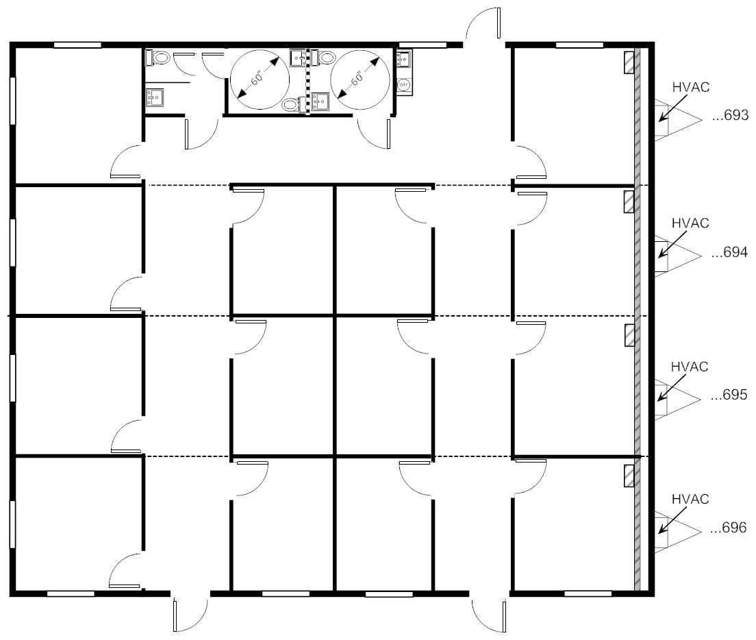 Office, 48x56 DBPR mPlex