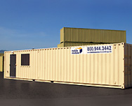Portable Office & Storage Container Combo