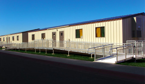 24' x 64' TDLR Double Portable Classroom