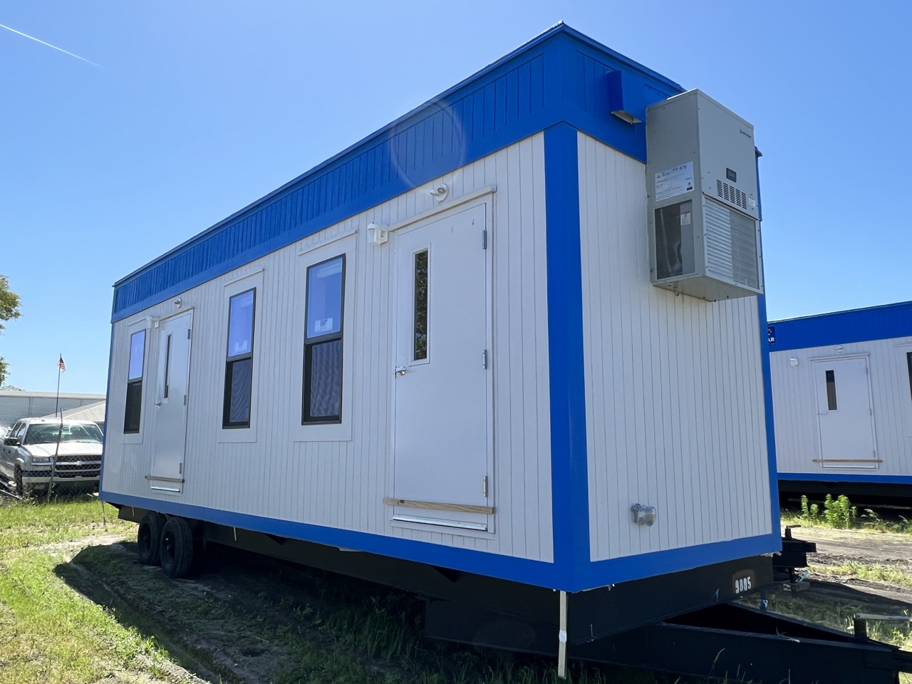 8' Wide Portable Office Building | Turnkey Mobile Spaces