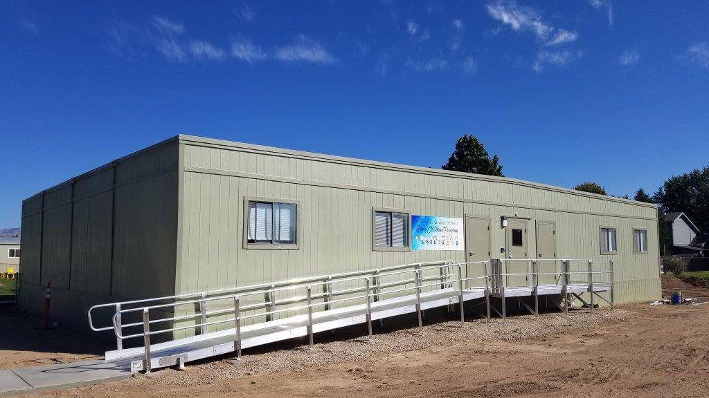 Boise Idaho Daycare Enlists Mobile Modular (formerly Design Space Modular Buildings) to Quickly Deliver 4 Classroom Modular Building